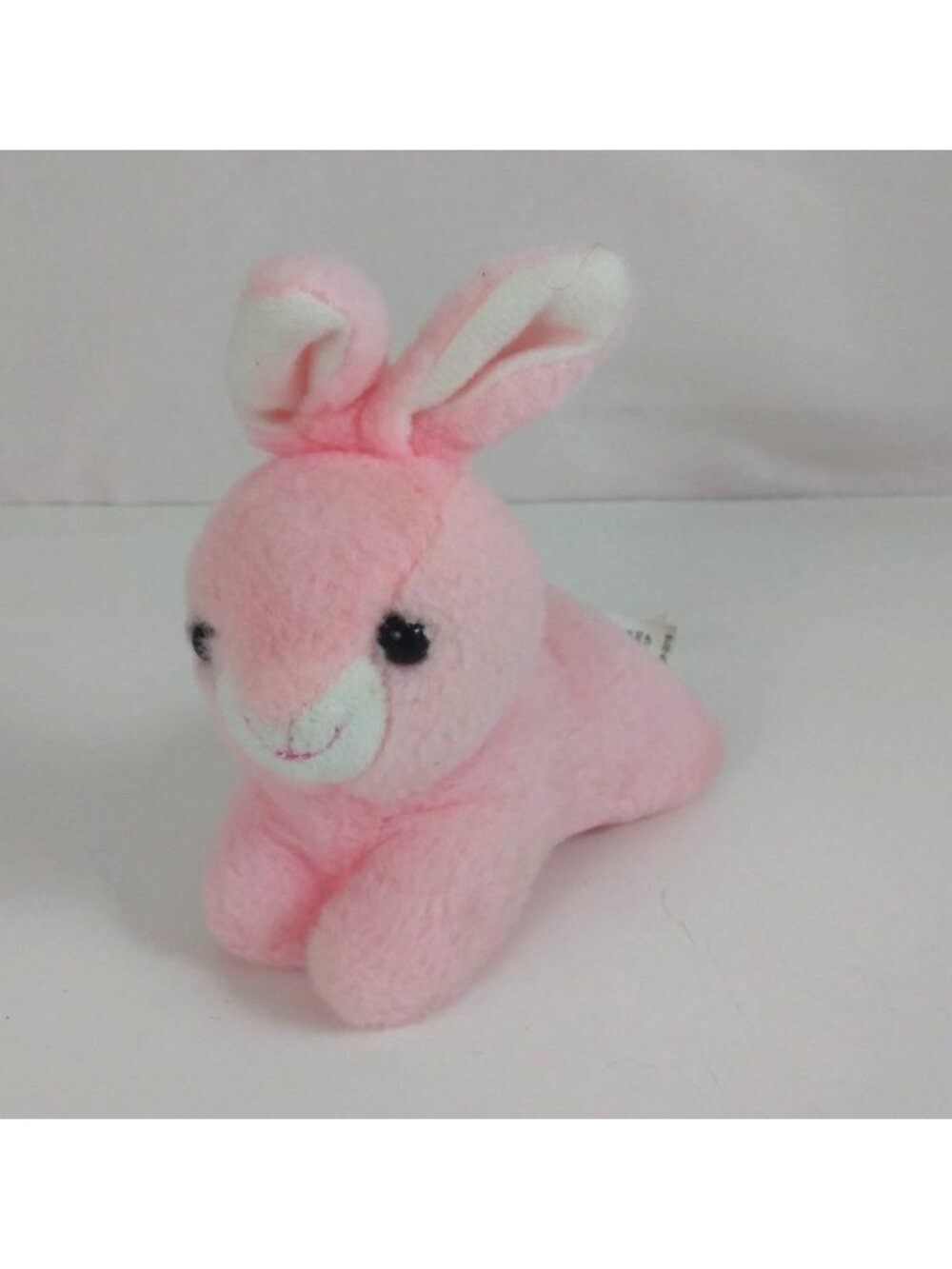 Vintage Soft Pink Bunny Rabbit 3.5" Plush
